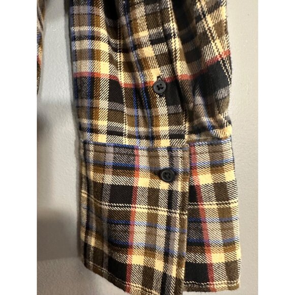 Everlane The Boxy Flannel Beech Plaid Size Small NWT $98 MSRP - Picture 5 of 14